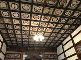 長興寺　のうこつぼ　天井